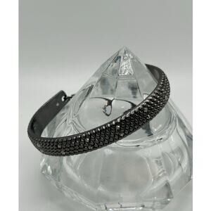 Marked NRQ Gun Metal Bolo Bracelet